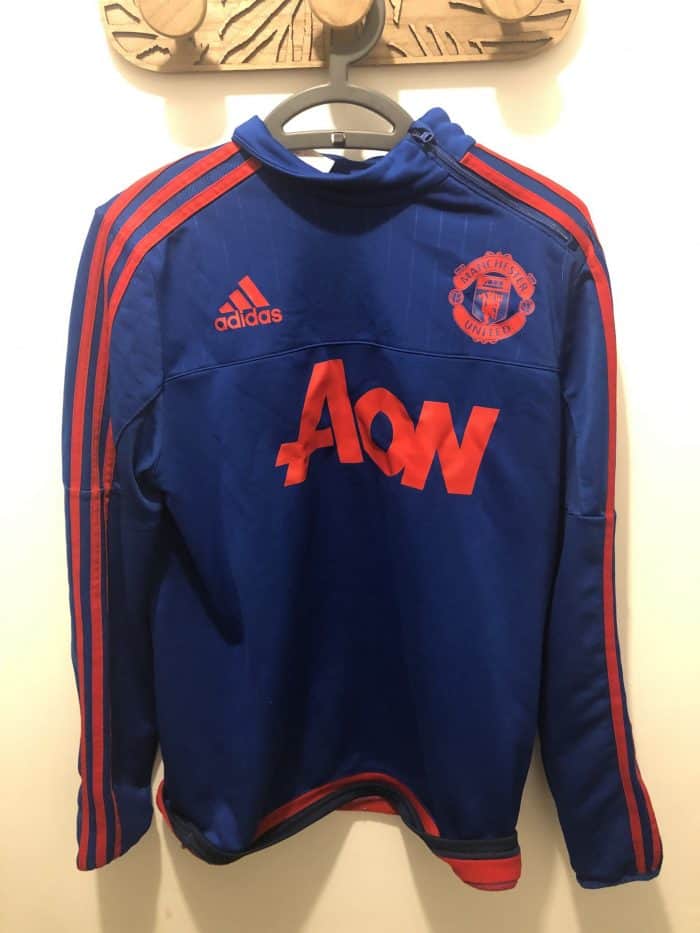 pull entrainement foot manchester utd taille M – Image 1